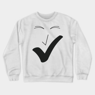 Fine smile - Fine face A01. Crewneck Sweatshirt